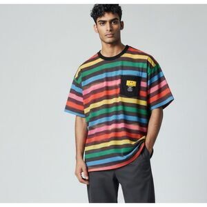 Rainbow Sheer Mesh Tee